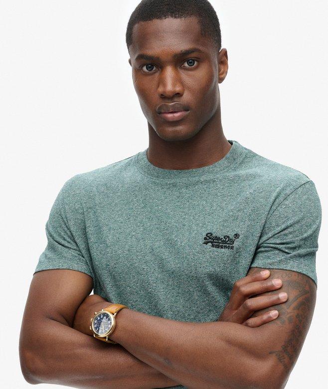 superdry Camiseta de algodón orgánico con logotipo Essential Grandes descuentos