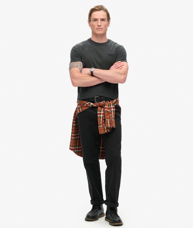 superdry Camiseta de algodón orgánico con logotipo Essential Precios de Black Friday