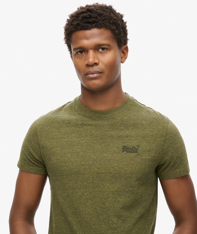 superdry Camiseta de algodón orgánico con logotipo Essential En oferta