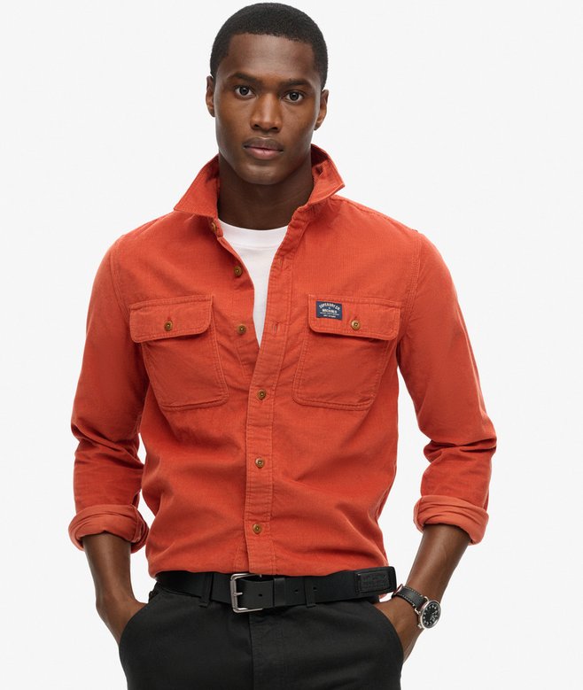 superdry Camisa de pana de corte holgado Trailsman Descuentos del mes