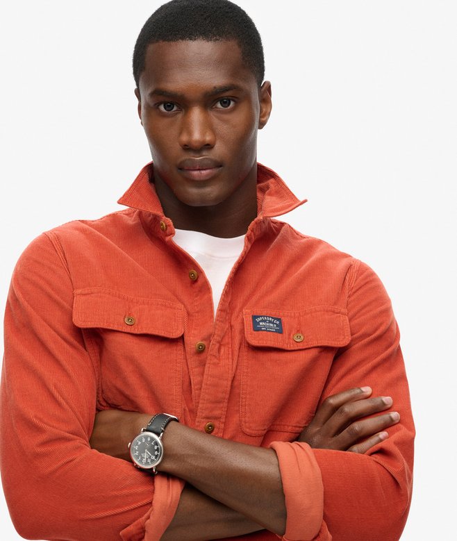 superdry Camisa de pana de corte holgado Trailsman Descuentos del mes