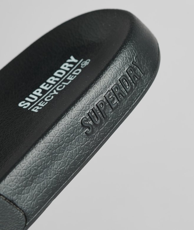 superdry Chanclas de piscina con logotipo CODE Grandes ahorros