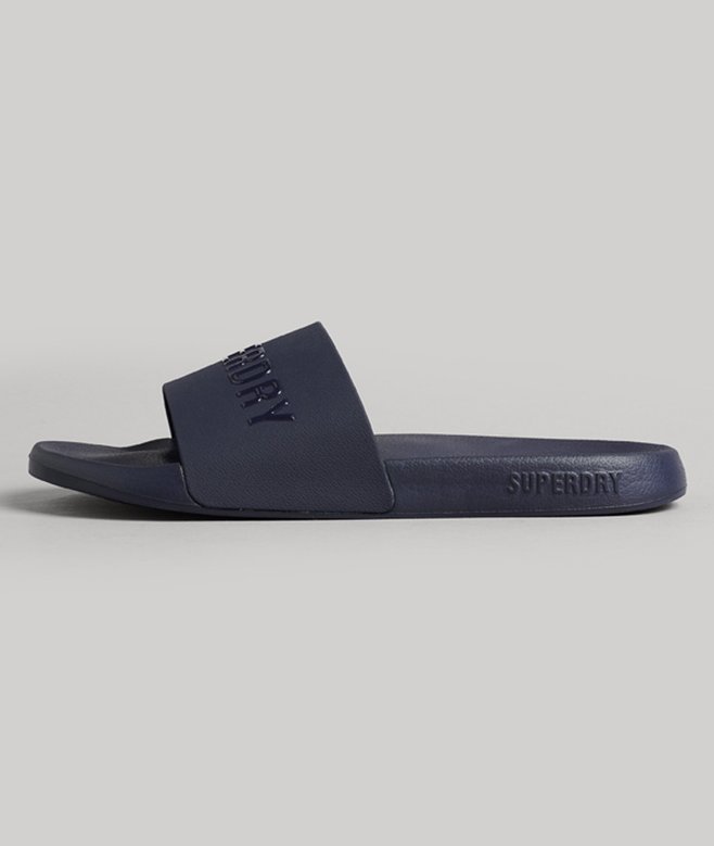 superdry Chanclas de piscina con logotipo CODE Rebajas de fin de temporada