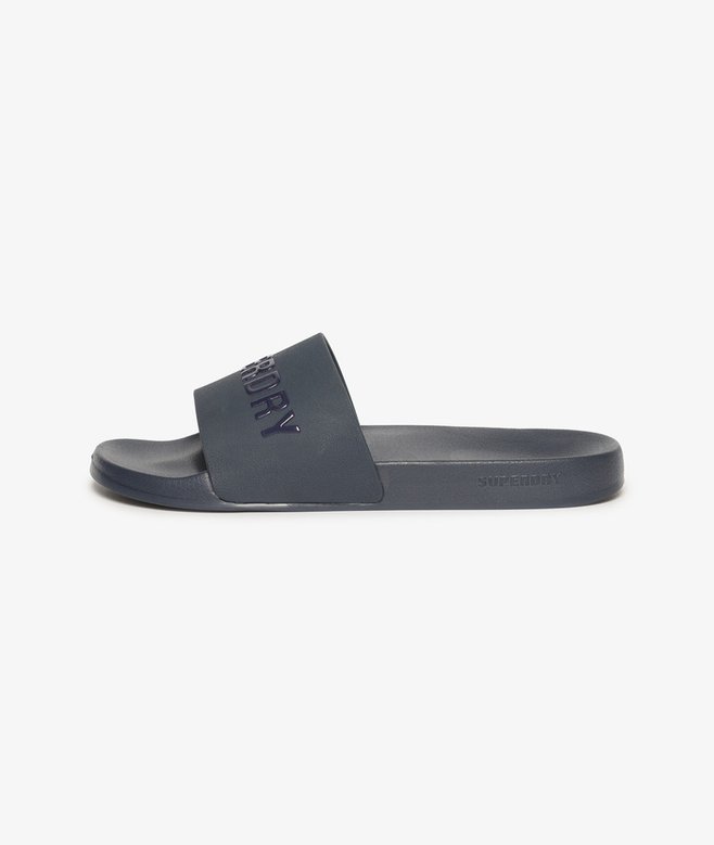 superdry Chanclas de piscina veganas con logo Ventas relámpago