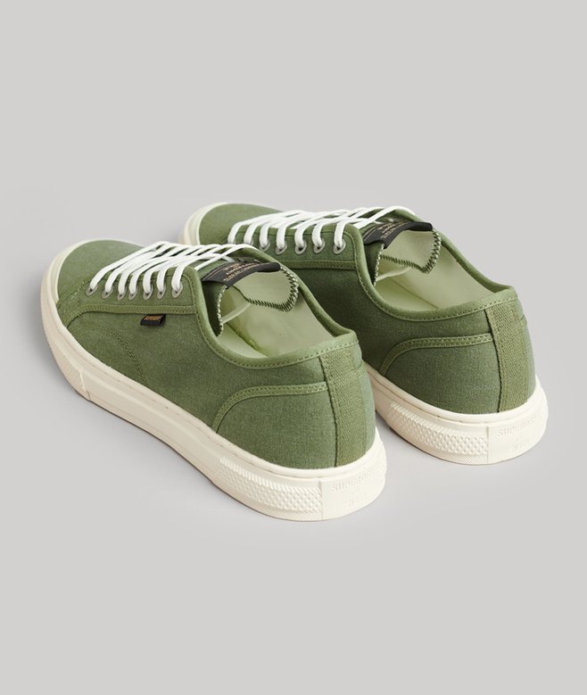 superdry Zapatillas deportivas veganas de lona y caña baja Envío gratis