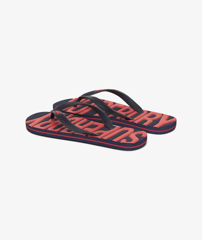 superdry Chanclas veganas con logotipo Vintage Logo Últimos 2 días