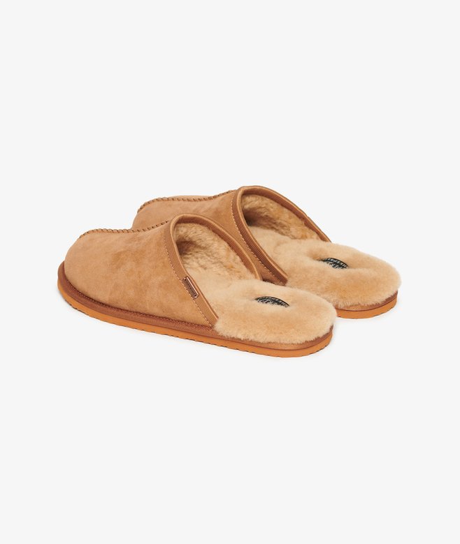 superdry Pantuflas sin talón de ante Último día