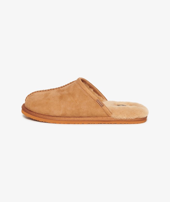 superdry Pantuflas sin talón de ante Último día