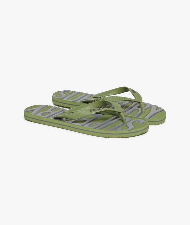 superdry Chanclas veganas con logotipo Vintage Logo Precio de fábrica