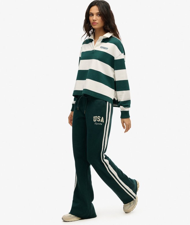 superdry Joggers acampanados con rayas Athletic Essentials Ahorra y exporta
