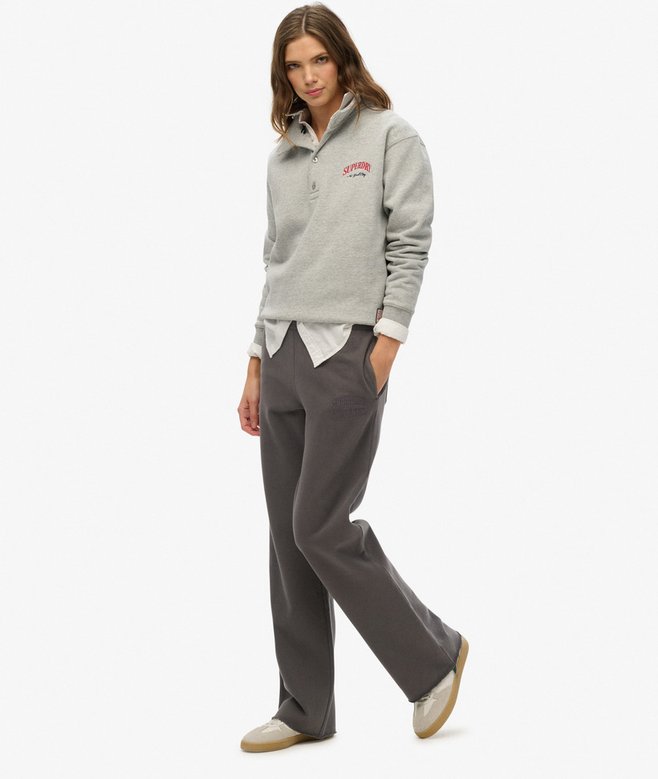 superdry Joggers de pernera ancha con bordado tonal Athletic Precios de Black Friday