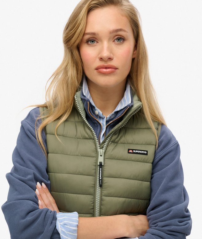 superdry Chaleco acolchado Fuji Lite Descuento por venta flash