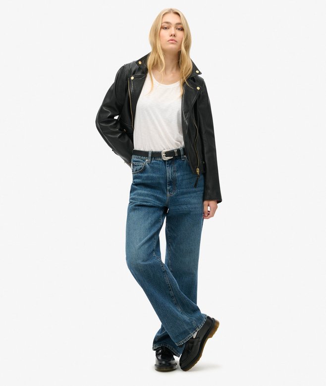 superdry Camiseta sin mangas con amplio escote redondo Ofertas de temporada