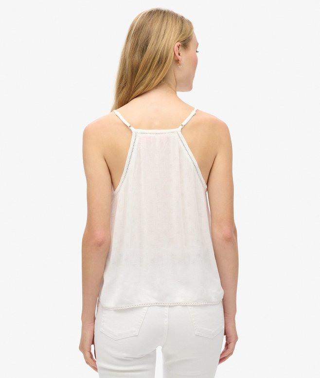 superdry Camiseta de tirantes con ribete escalonado Ofertas