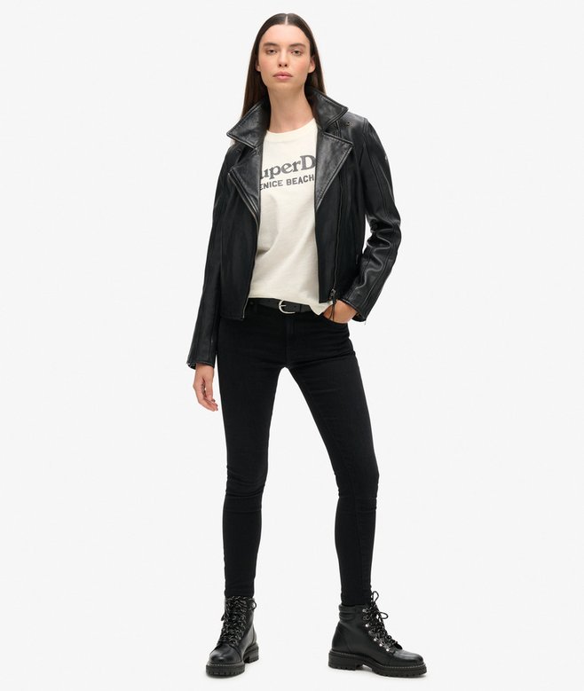 superdry Camiseta de corte relajado con acabado metalizado Venue Los más vendidos