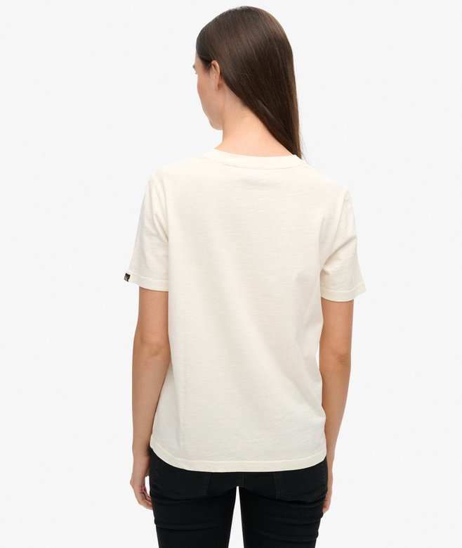 superdry Camiseta de corte relajado con acabado metalizado Venue Los más vendidos
