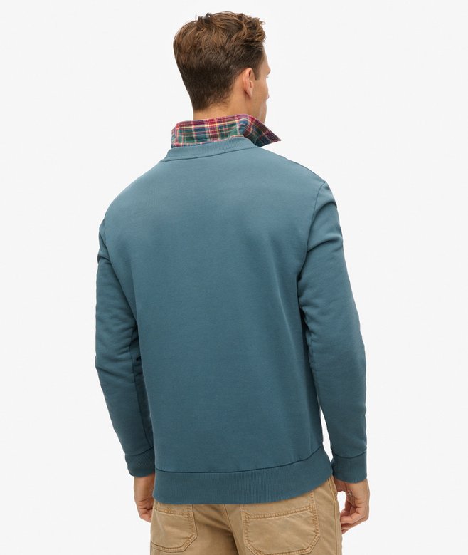 superdry Sudadera gráfica con cuello redondo Travel Postcard Liquidación