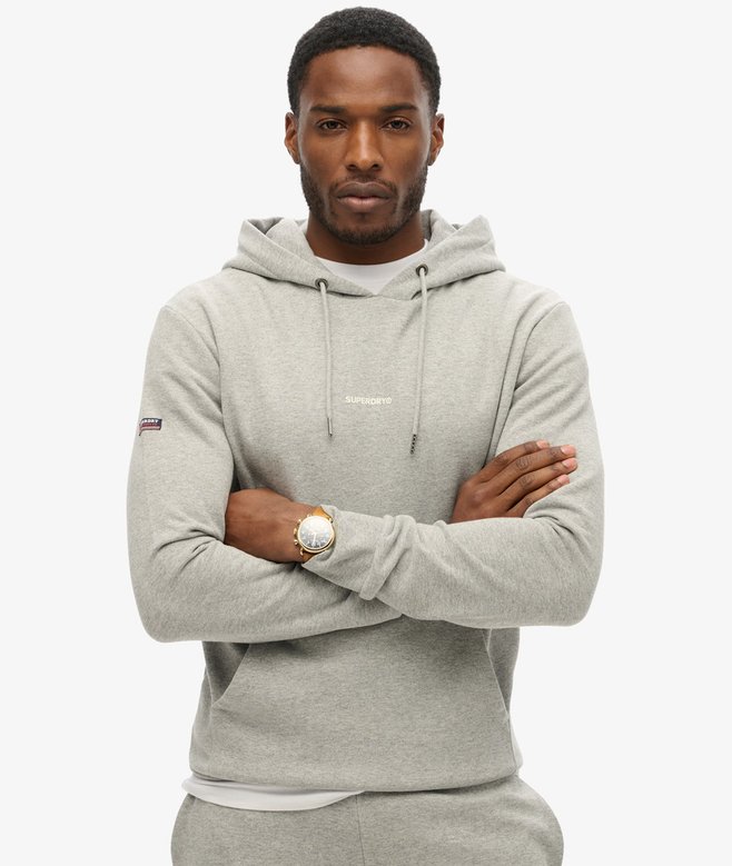 superdry Sudadera lisa con capucha Mejor oferta