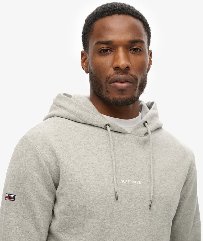 superdry Sudadera lisa con capucha Mejor oferta