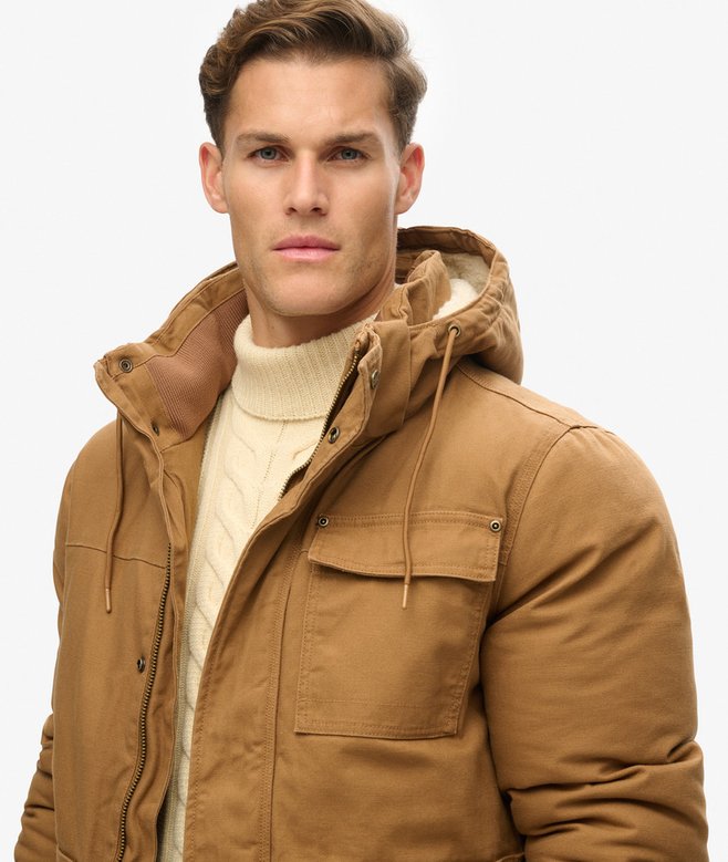 superdry Parka con capucha Workwear Envío gratis