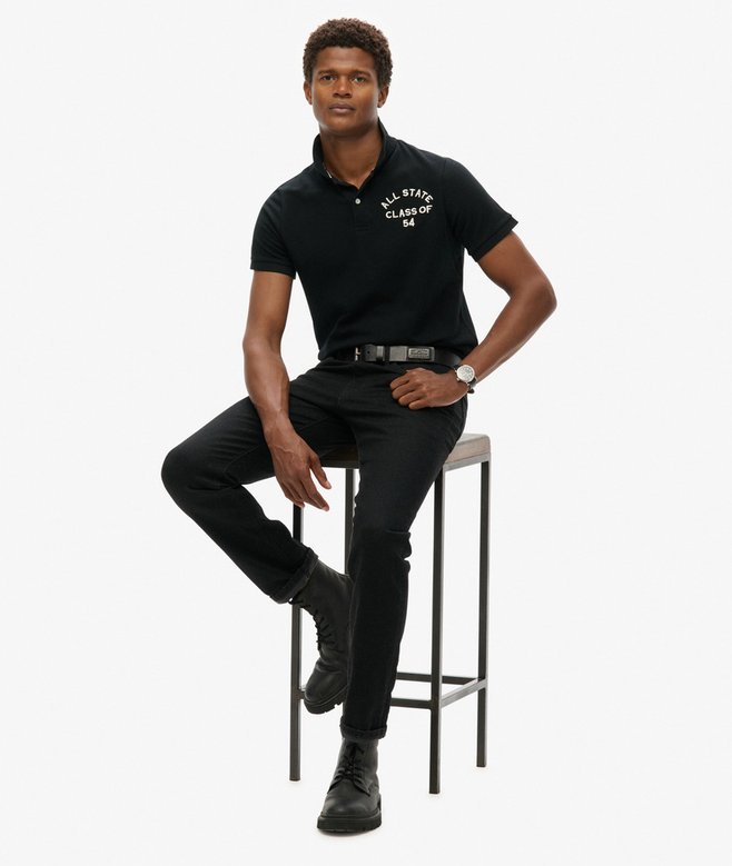 superdry Polo de manga corta y algodón orgánico Superstate COMPRAR AHORA