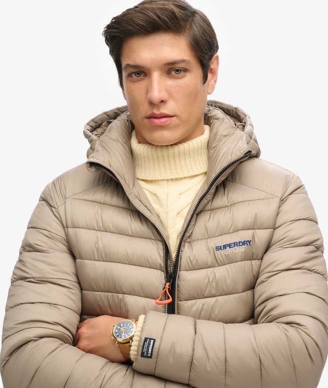 superdry Cazadora acolchada con capucha Fuji ÚLTIMAS EDICIONES