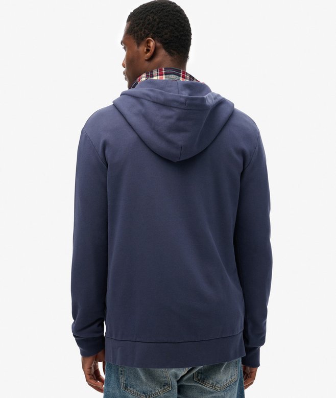 superdry Sudadera lisa con capucha y cremallera Solo queda un día