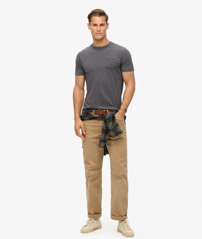 superdry Camiseta gráfica Retro Rocker Grandes descuentos