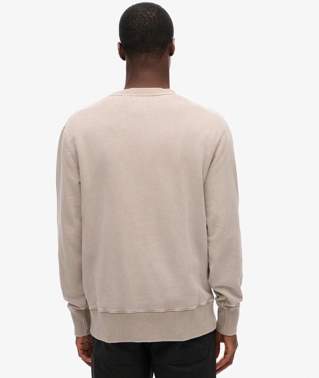 superdry Sudadera de corte holgado y cuello redondo Mechanic Tienda de fábrica