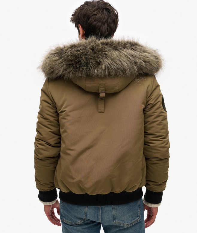 superdry Cazadora bómber acolchada con capucha Everest En oferta
