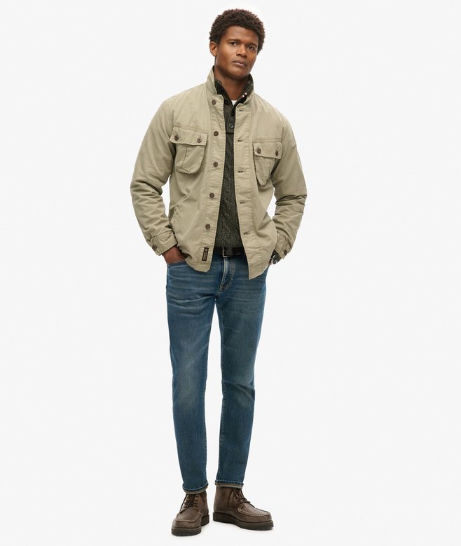 superdry Sobrecamisa militar Oferta exclusiva
