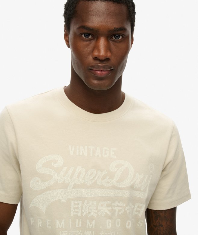 superdry Camiseta tonal con logotipo Vintage Logo Grandes ahorros