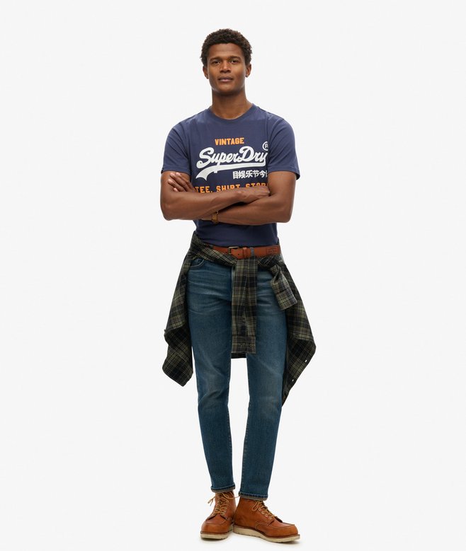 superdry Camiseta con logotipo Vintage Loco Classic Rebajas de fin de temporada