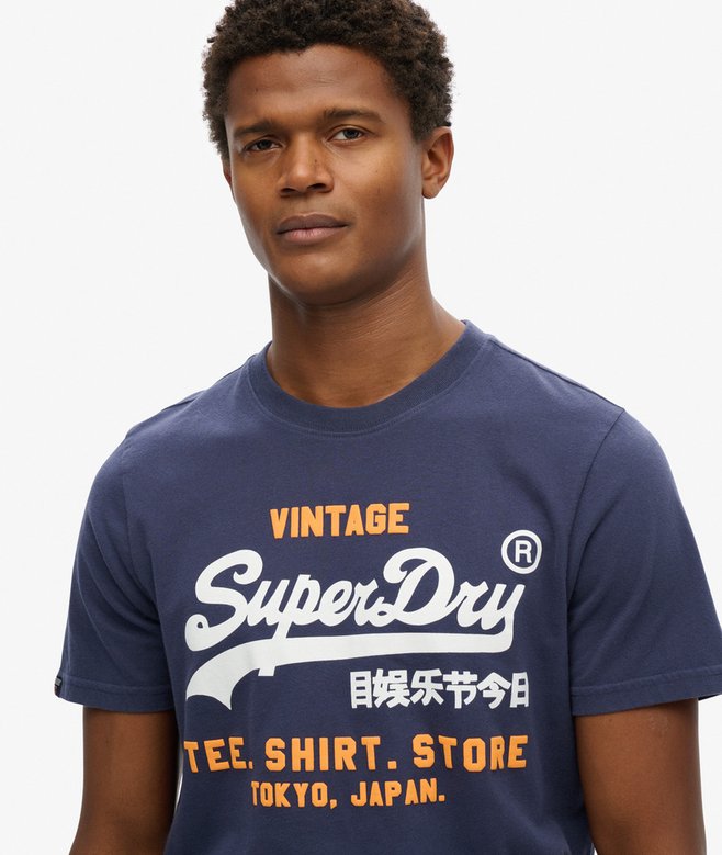superdry Camiseta con logotipo Vintage Loco Classic Rebajas de fin de temporada
