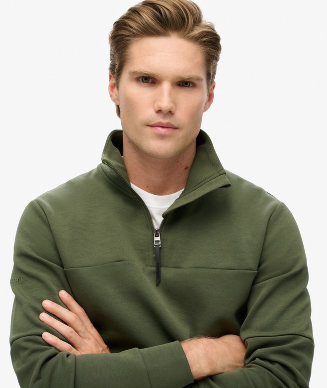 superdry Sudadera suelta con media cremallera Tech Ofertas