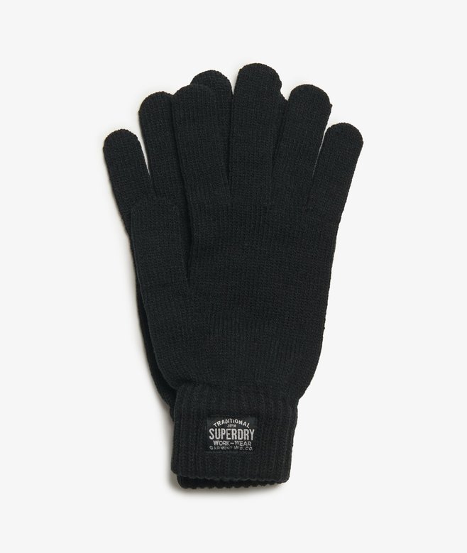 superdry Guantes clásicos de punto En oferta