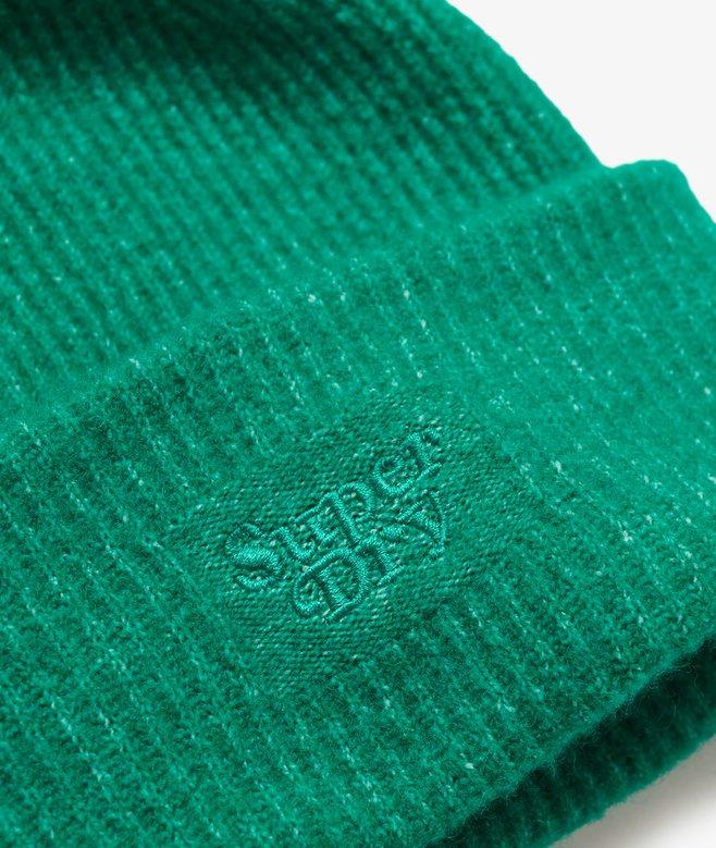 superdry Gorro de punto de canalé suave Gran oferta