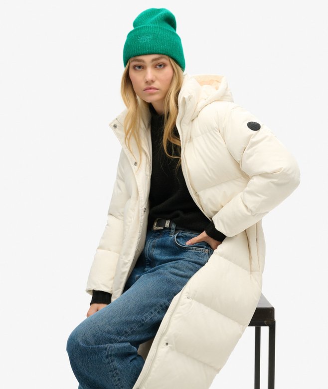 superdry Gorro de punto de canalé suave Gran oferta