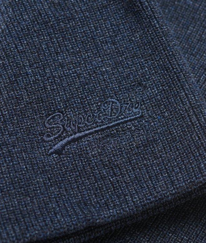 superdry Gorro de punto con logotipo Essential Último día