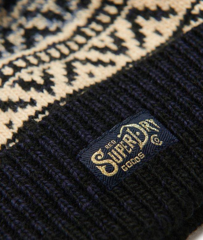 superdry Gorro de punto estampado Solo hoy