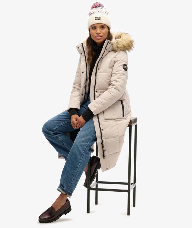 superdry Gorro de punto estampado Limitado a 3 días