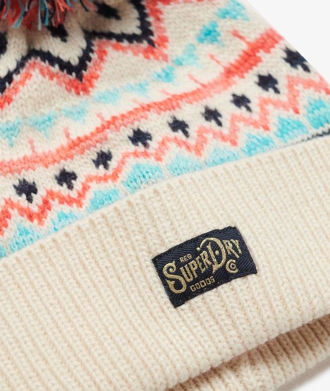 superdry Gorro de punto estampado Limitado a 3 días