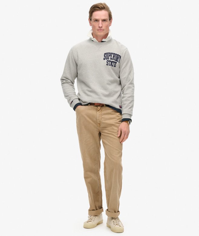 superdry Sudadera de cuello redondo Vintage Athletic Rebajas de fin de temporada