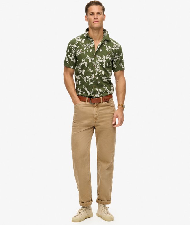 superdry Camisa de playa de manga corta Outlet