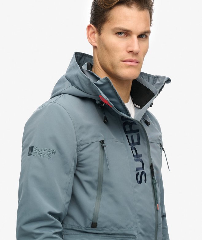 superdry Chaqueta cortavientos con capucha y bordado Ultimate Rebajas de fábrica