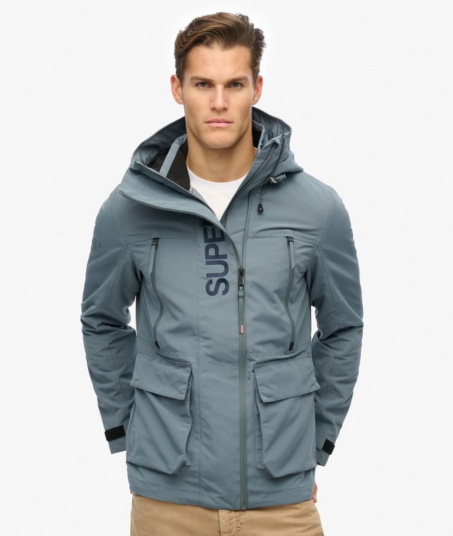superdry Chaqueta cortavientos con capucha y bordado Ultimate Rebajas de fábrica