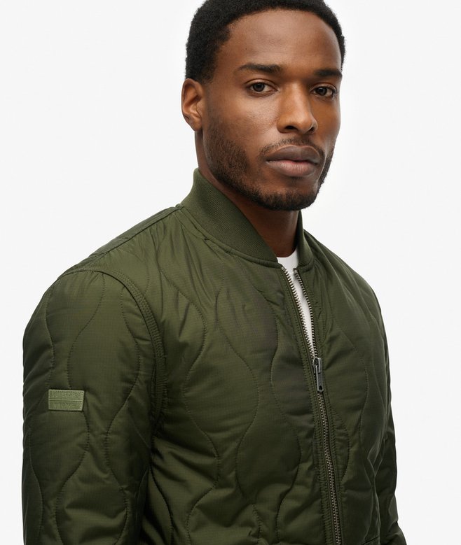 superdry Chaqueta acolchada con forro Surplus Descuento