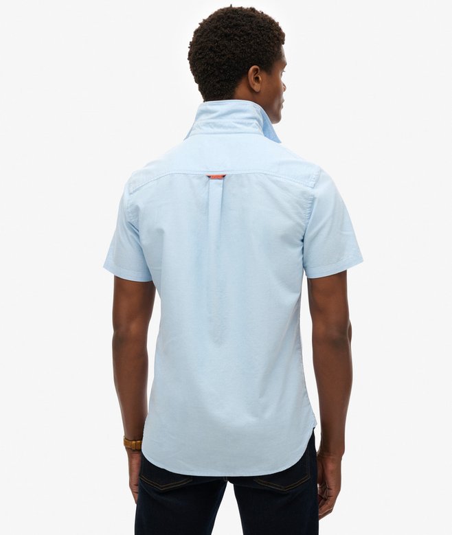superdry Camisa Oxford de manga corta Rebajas online
