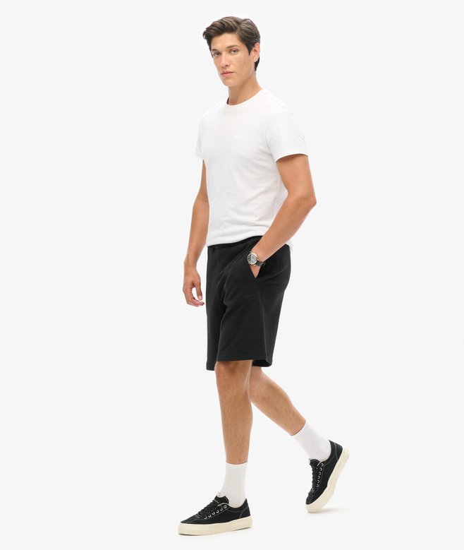 superdry Pantalones cortos de punto con logotipo Essential Oferta especial
