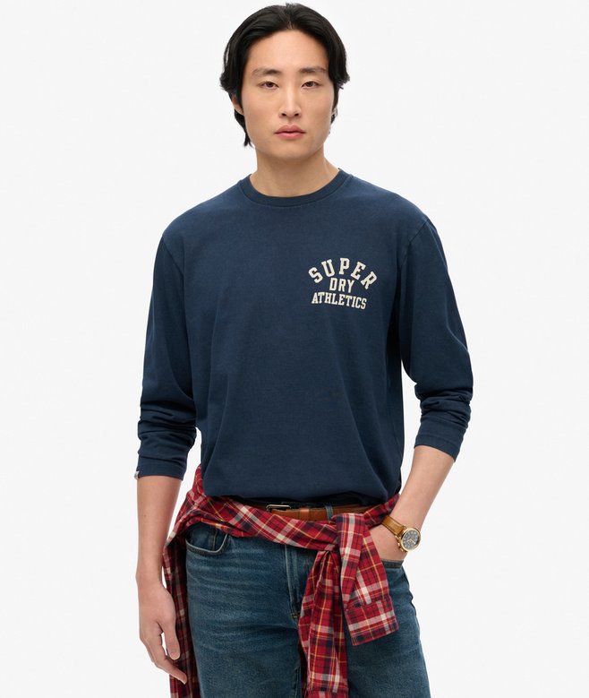 superdry Top de manga larga Athletic Essentials Últimos 2 días